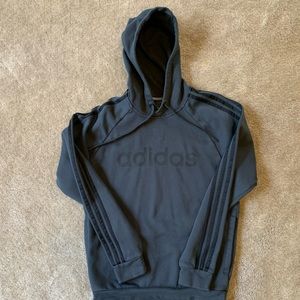 Men’s Adidas Black/Gray Hoodie. Size S.
